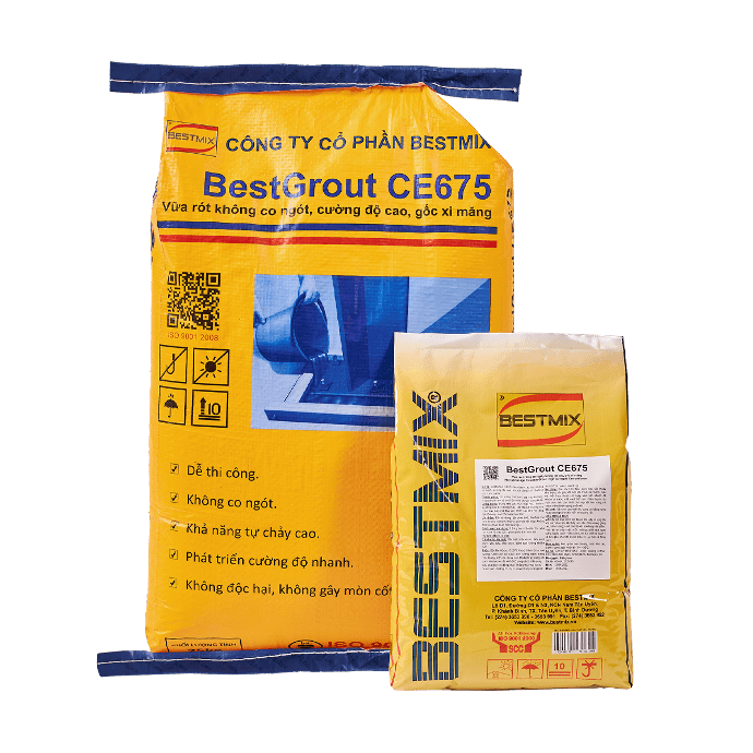 BestGrout CE675 - Vữa rót không co ngót